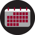 schedule icon of calendar