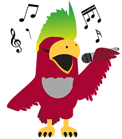 Raider Bird Mascot