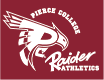 Example of Raider Athletics 1 color logo reversed out Example of Raider Athletics 1 color logo reversed out