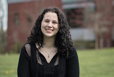 Student Brooklyn Cross at Pierce College