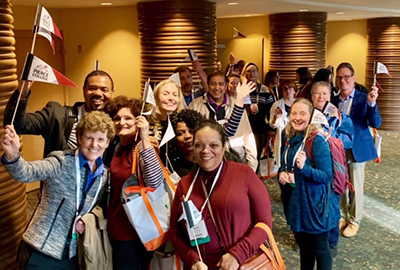Pierce College officials at 2019 Dream conference Pierce College officials at 2019 Dream conference