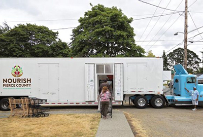 Nourish Pierce County mobile food bank