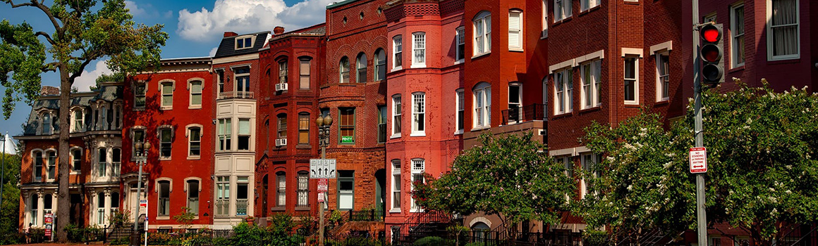 row of townhouses