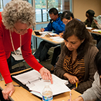 Students in classroom