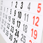 calendar calendar on a wall