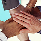 Hands together Hands together