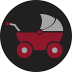 icon of stroller
