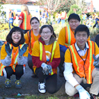 Service Learning work crew