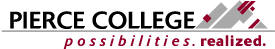 pierce college long logo pierce college long logo